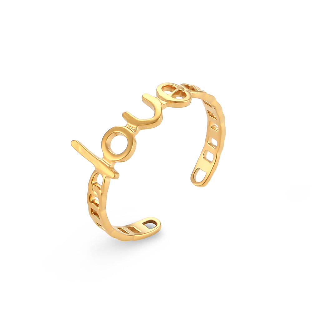 Braided Love Ring