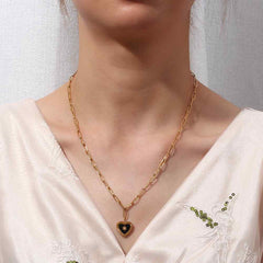 Black Love Necklace