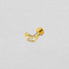 TOP MOON CZ GOLD